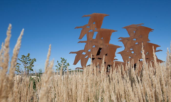 Sage Creek Public Sculpture - "Flight"