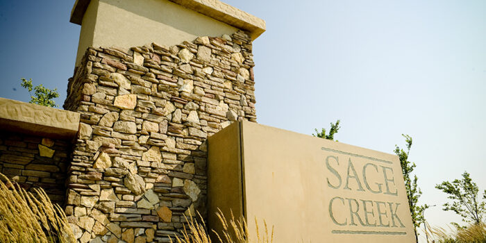 Sage Creek Community Sign