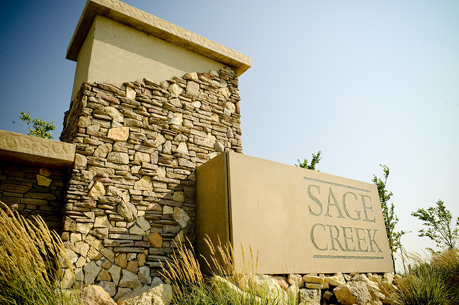 Sage Creek Community Sign